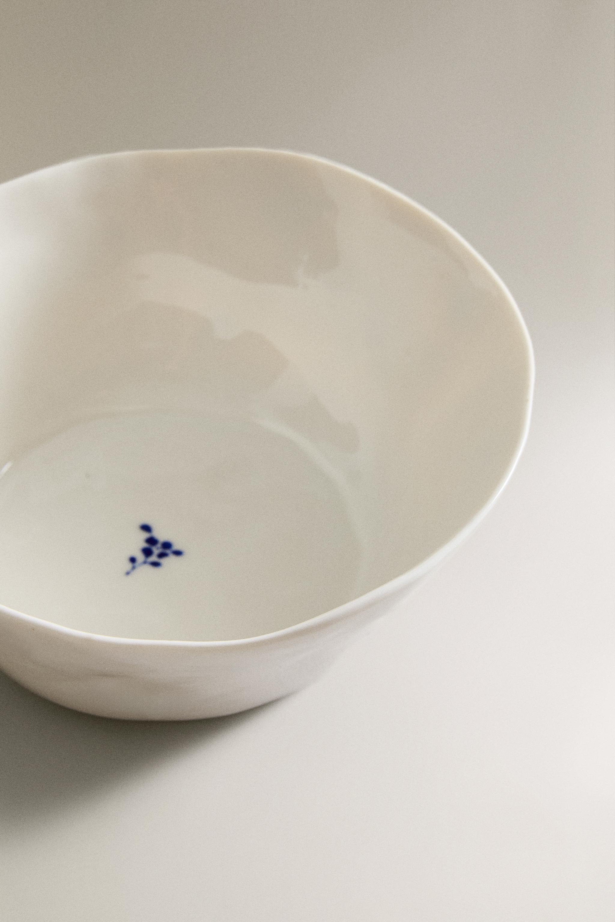 BOL PORCELAINE FLORAL